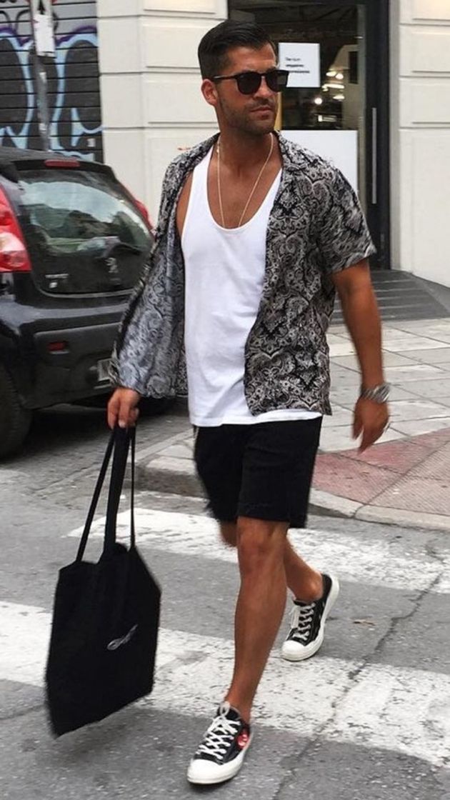 Fashion Regata e camisa black and white 