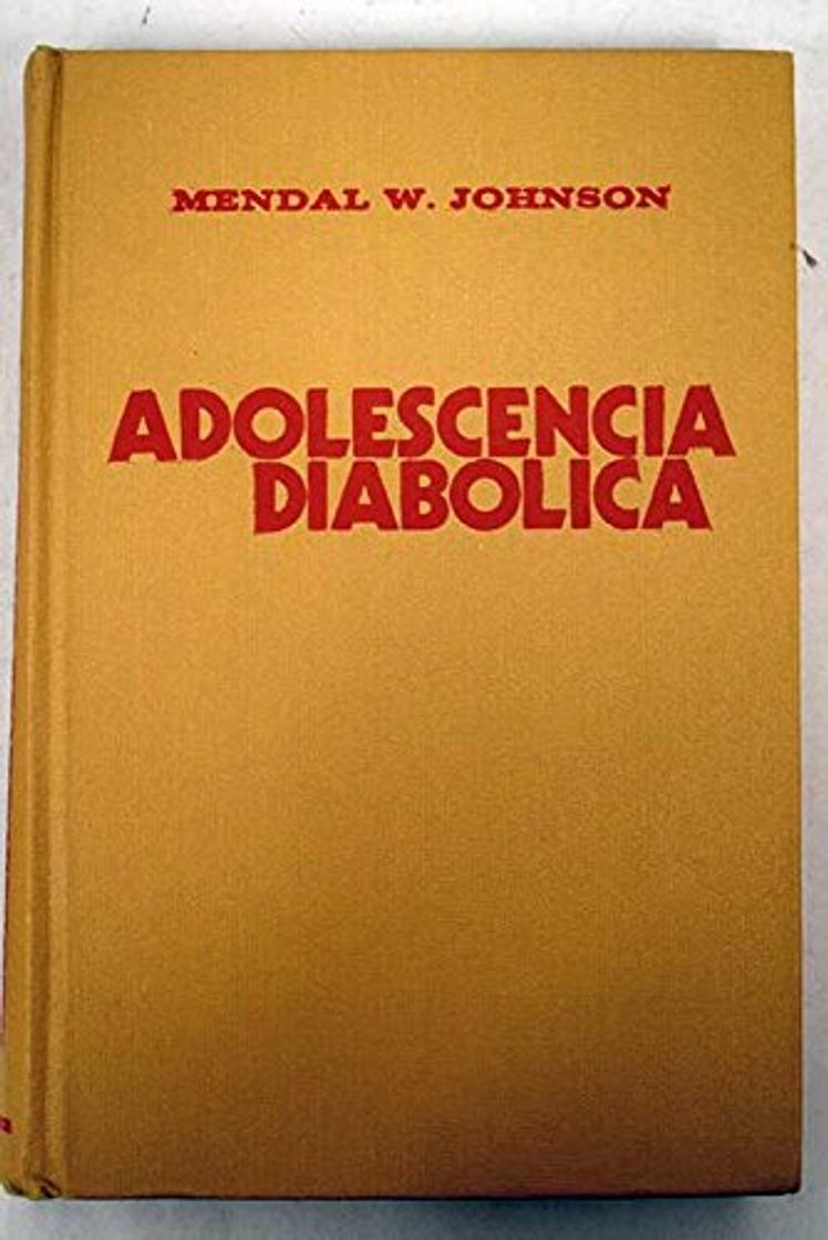 Book Adolescencia Diabólica