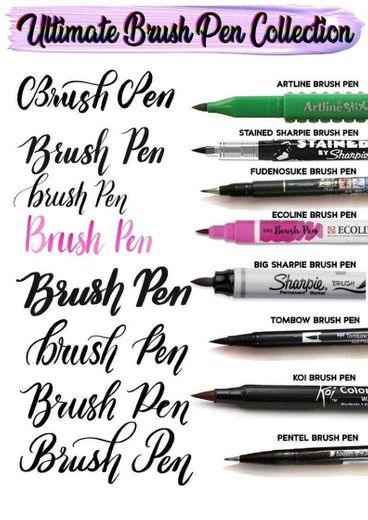Brush pen 
