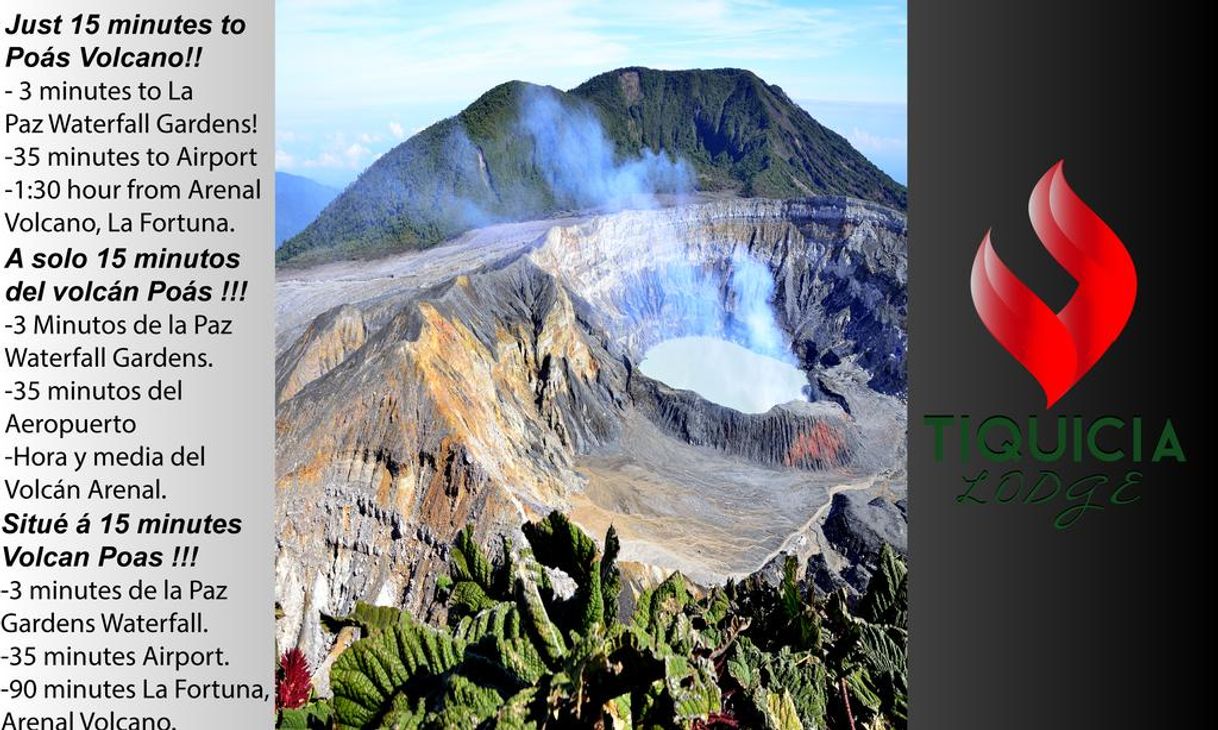 Lugar Volcan Poás-Vara Blanca Tiquicia Lodge