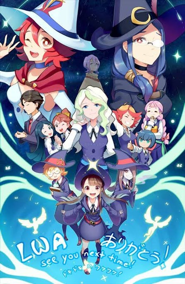 Series The little witch Academia 