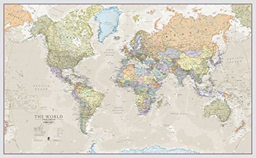 Maps International - Mapa del mundo gigante