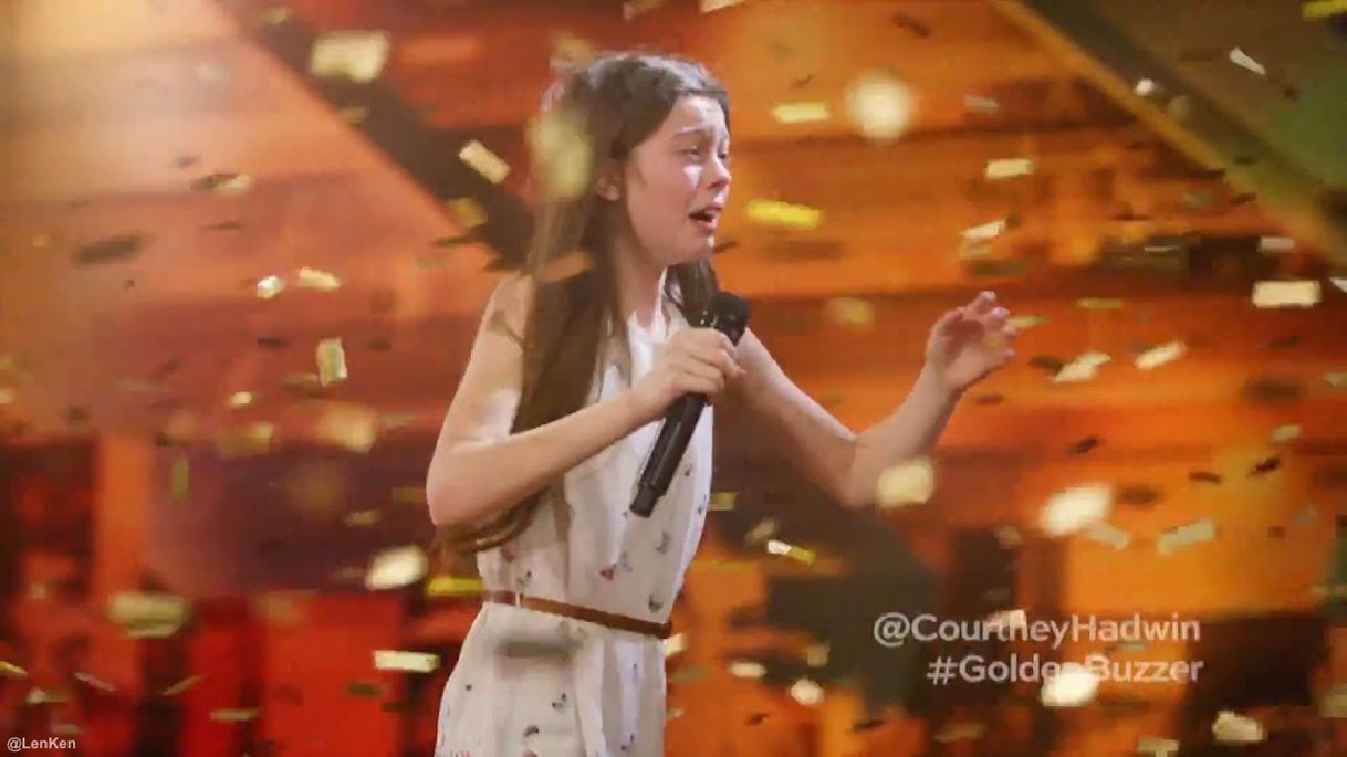 Moda 13 Year Old Singing Like a Lion Earns Howie's Golden Buzzer ...