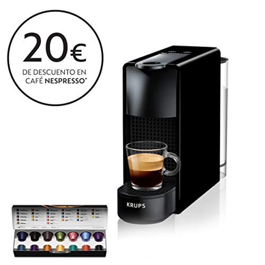 Elemento de la categoría hogar Nespresso Krups Essenza Mini - Cafetera