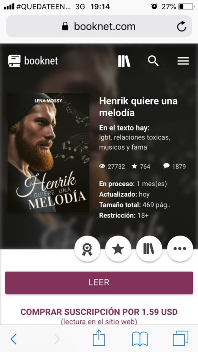 Libros Henrik quiere una melodía 