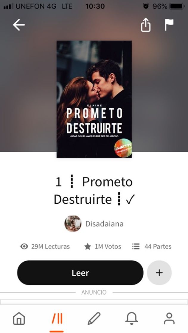 Book Prometo destruirte |1| 