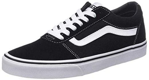 Vans Ward Canvas, Zapatillas Hombre, Negro