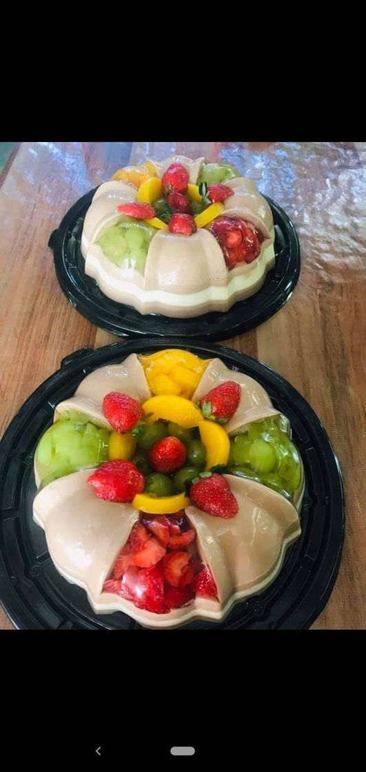 Moda Rosca de Gelatina con Frutas