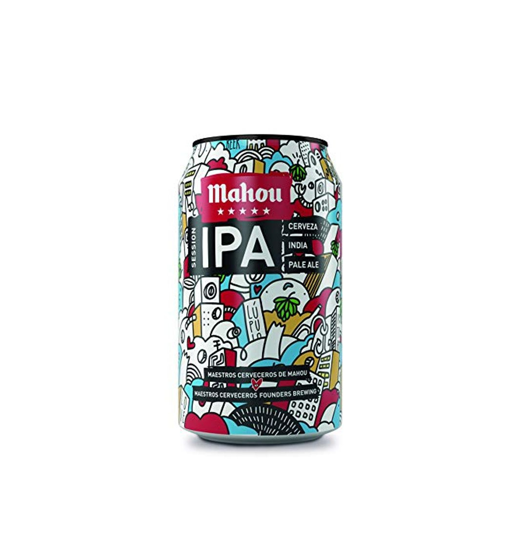 Products Mahou - 5 Estrellas Session IPA Cerveza Dorada Indian Pale Ale