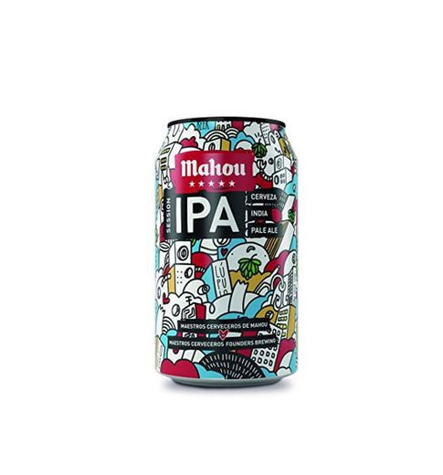 Mahou - 5 Estrellas Session IPA Cerveza Dorada Indian Pale Ale