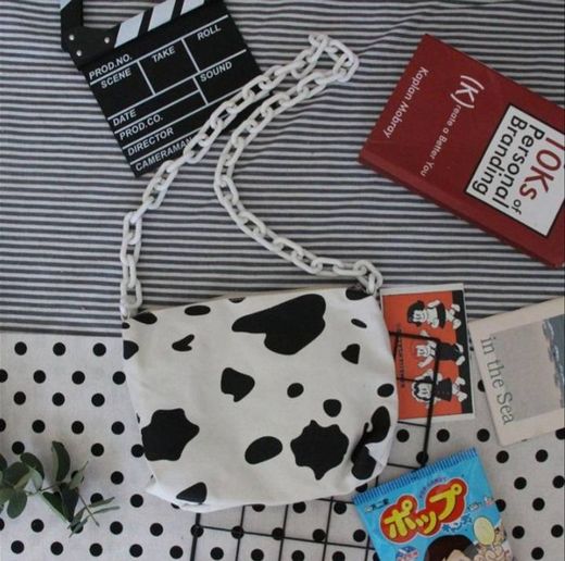 Cow Print Crossbody Bag