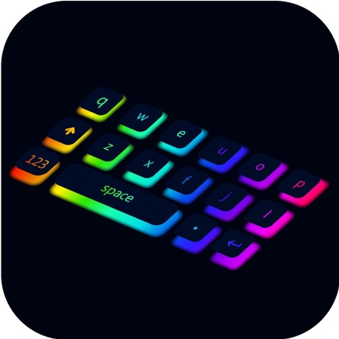 App Led Keyboard Pro