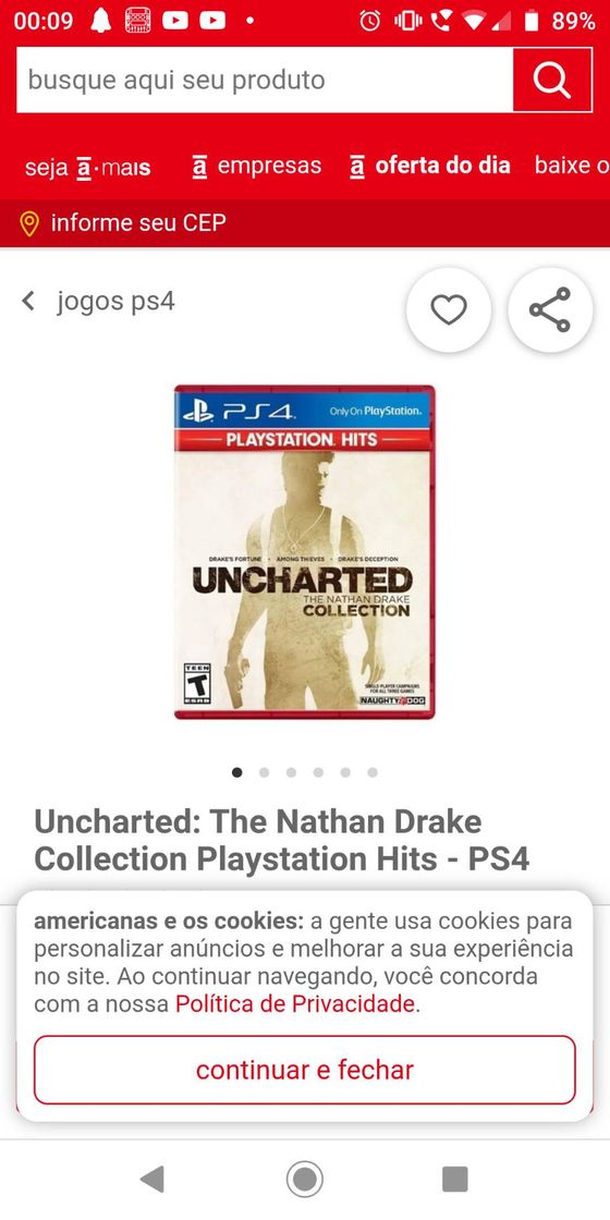 Uncharted coleção