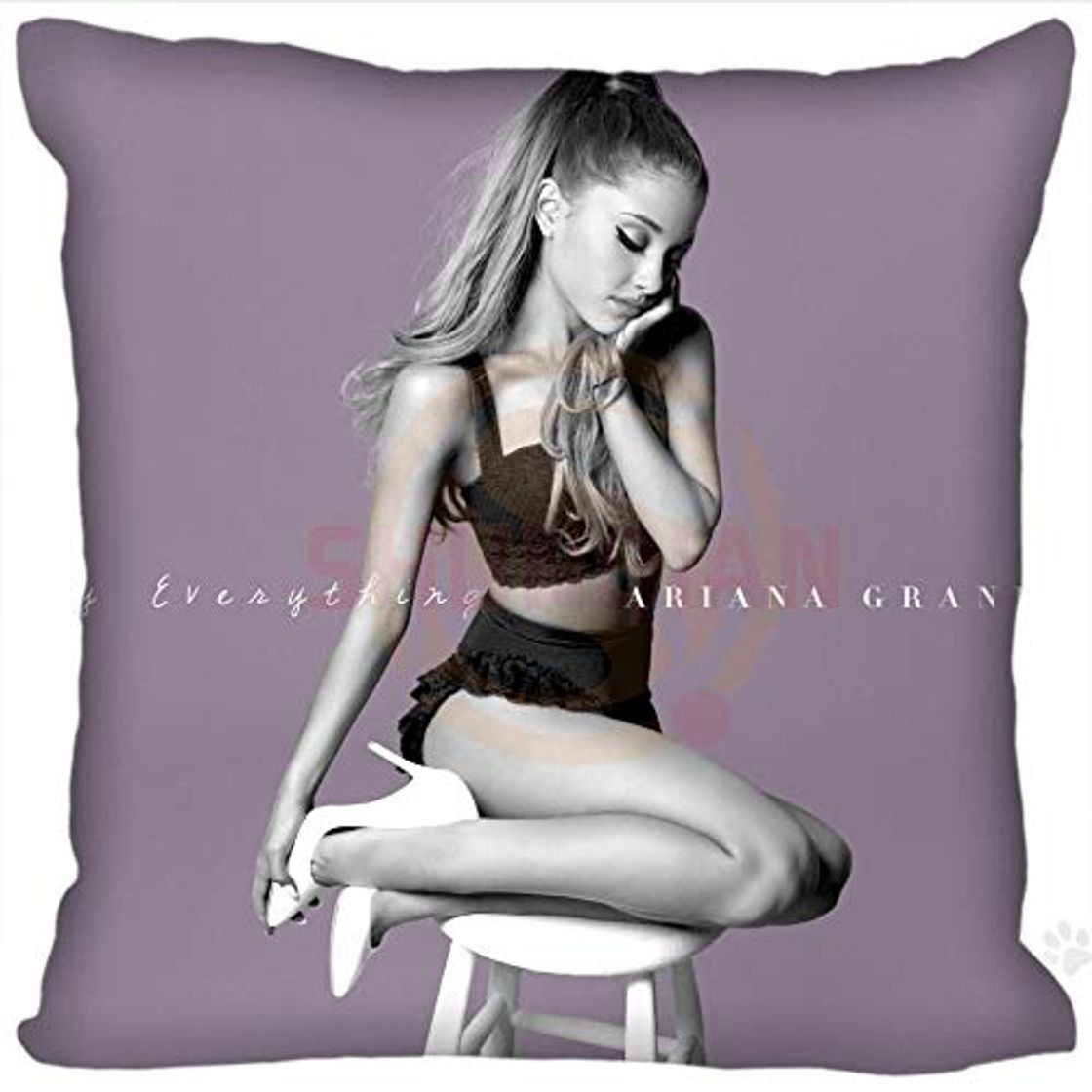 Productos Hot Custom Ariana Grande Pillow Case Zipper Drop Shipping Pillowcase Custom Your Image