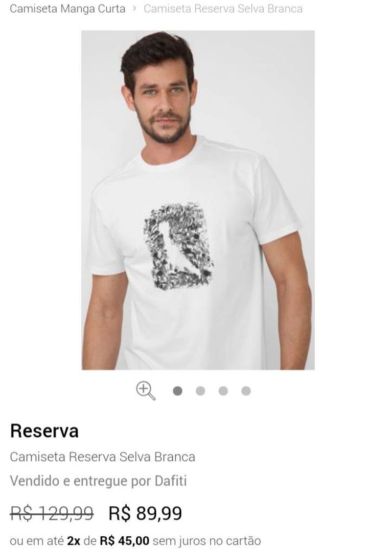 Fashion Camiseta Reserva Selva Branca - Compre Agora | Dafiti Brasil