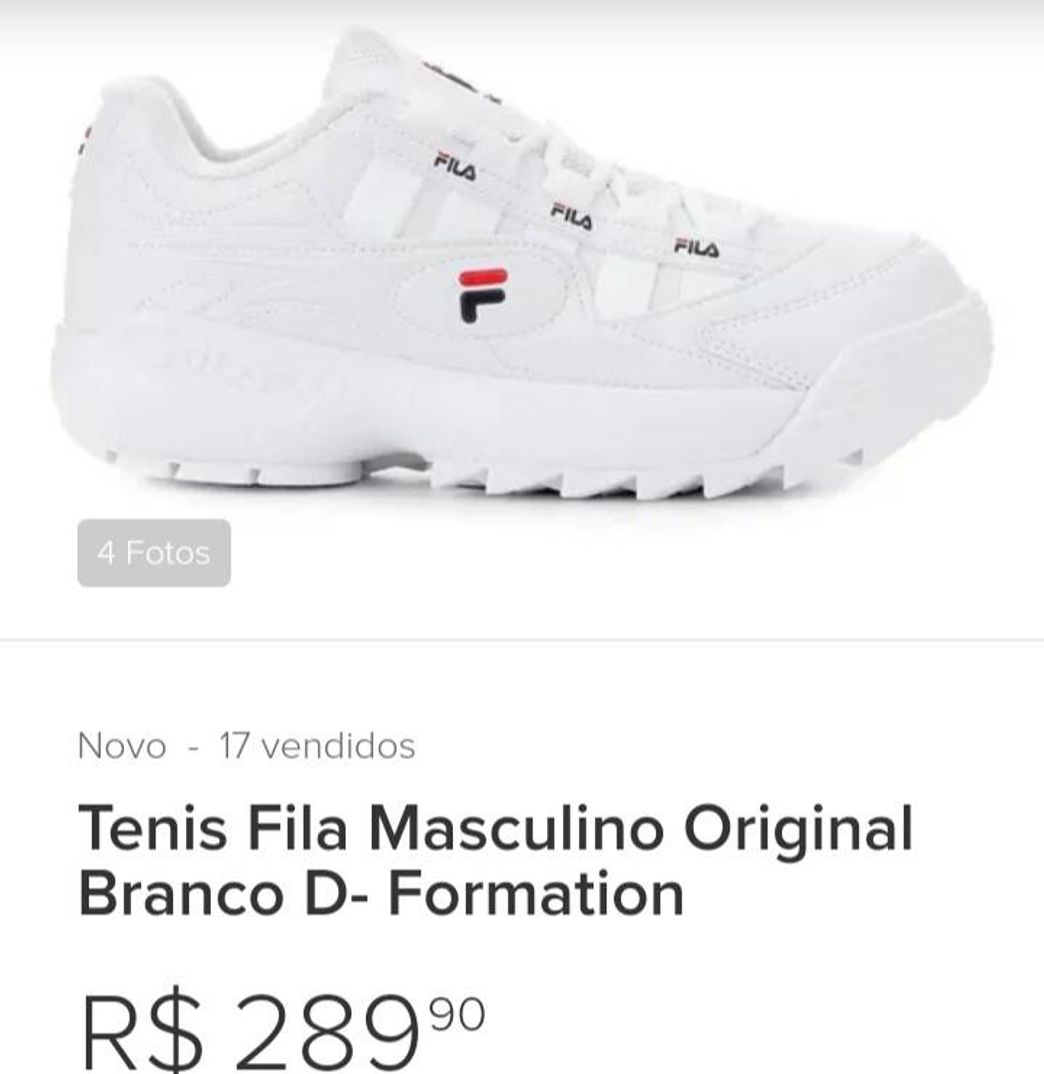 Moda Tenis fila branco 