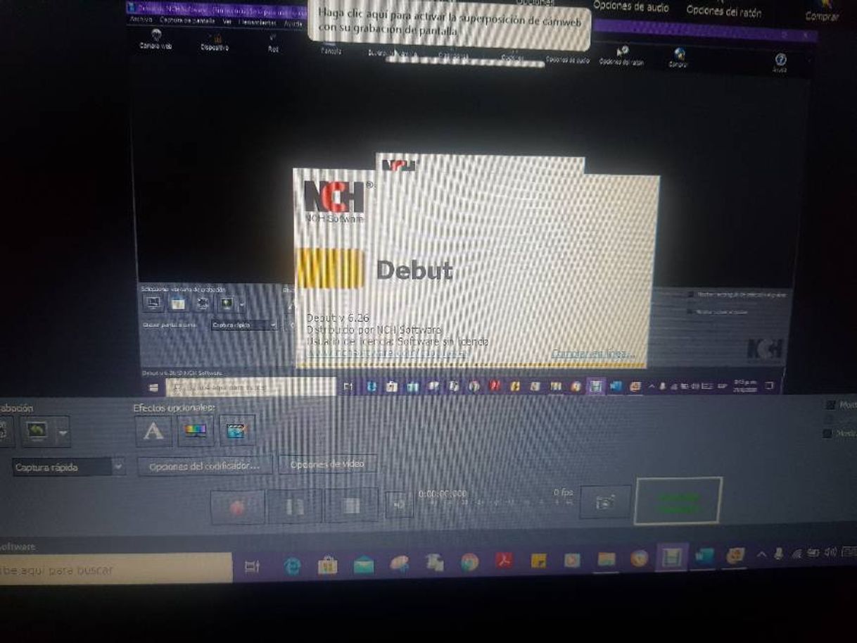 Aplicaciones Capturador de Video Debut para PC
