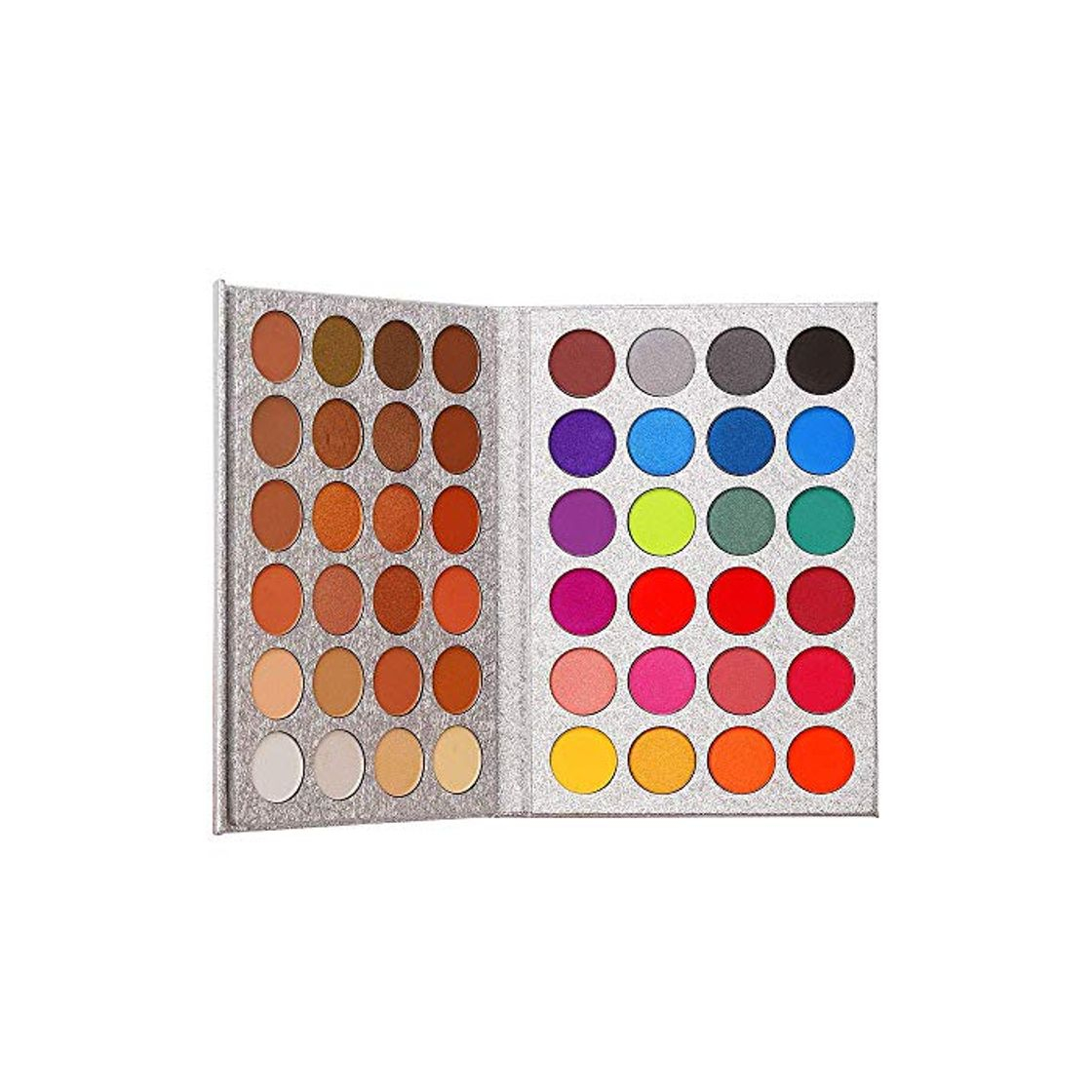 Social Paleta de sombras de ojos Maquillaje Brillo mate 48 colores Desnudos profesionales