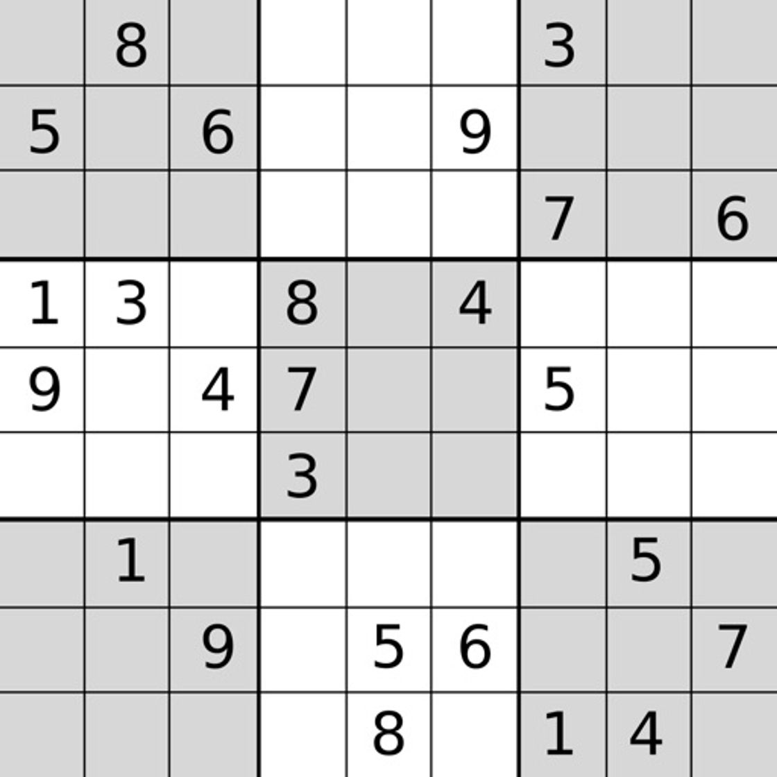 App Sudoku classic.