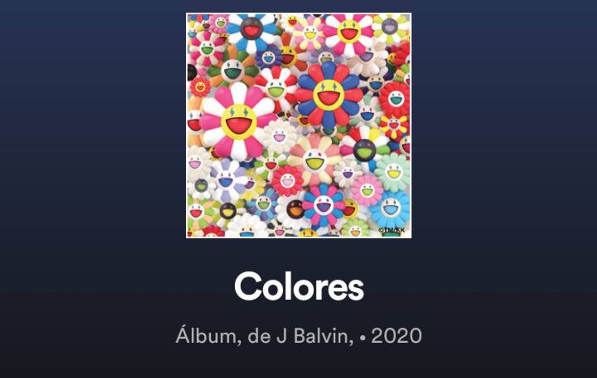 Fashion Álbum colores J Balvin