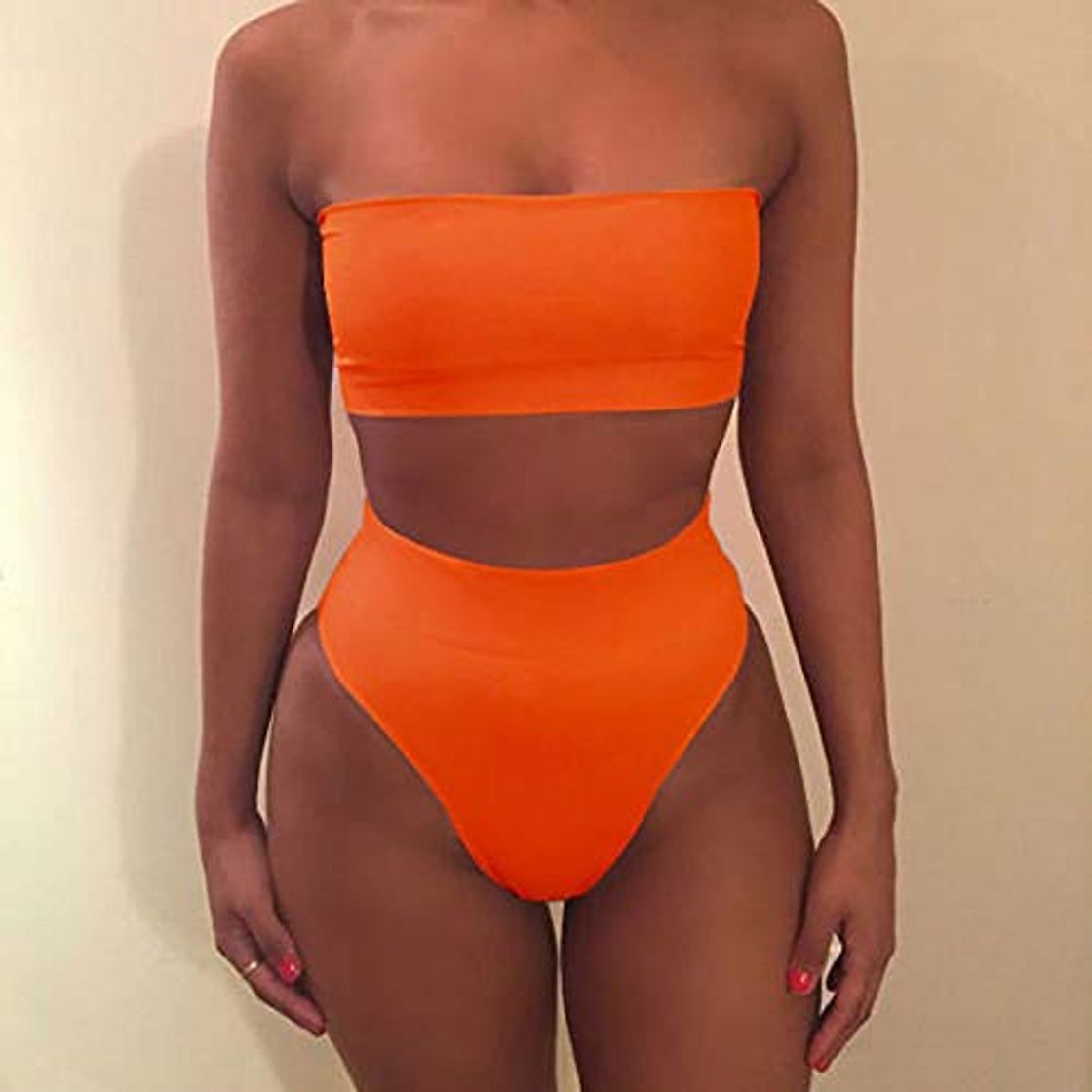 Fashion BENGKUI Bikini Traje De Baño Bikinis Mujeres Bikini Set Off Vendaje Sólido