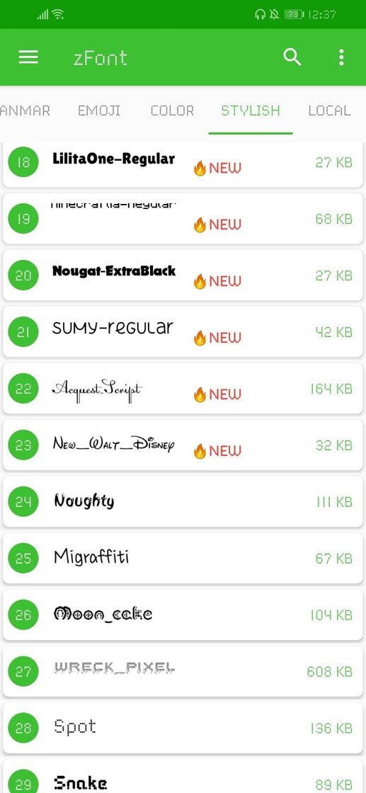 zFont - Custom Font Installer [No ROOT] 