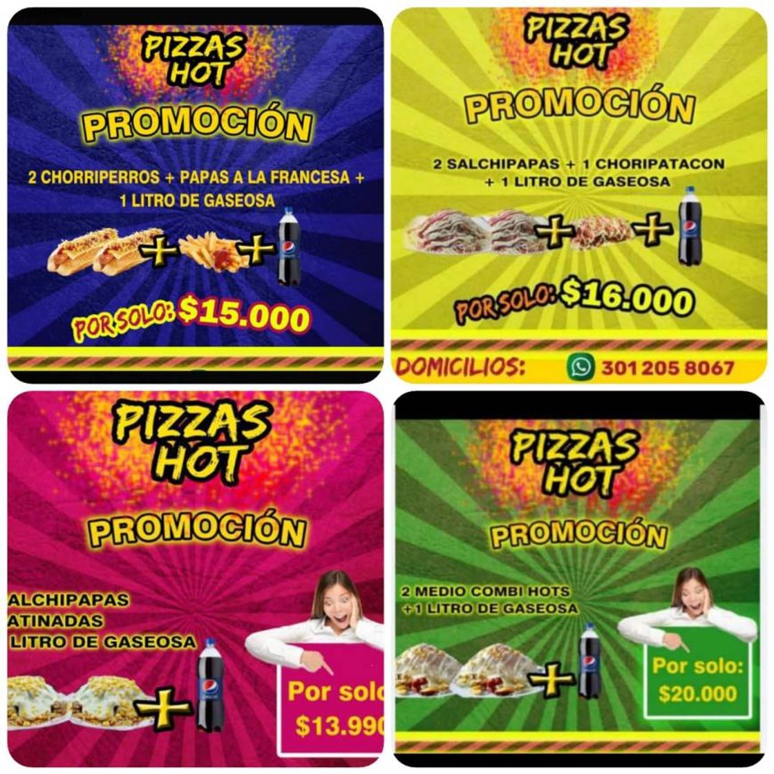 Restaurantes Pizzas Hots