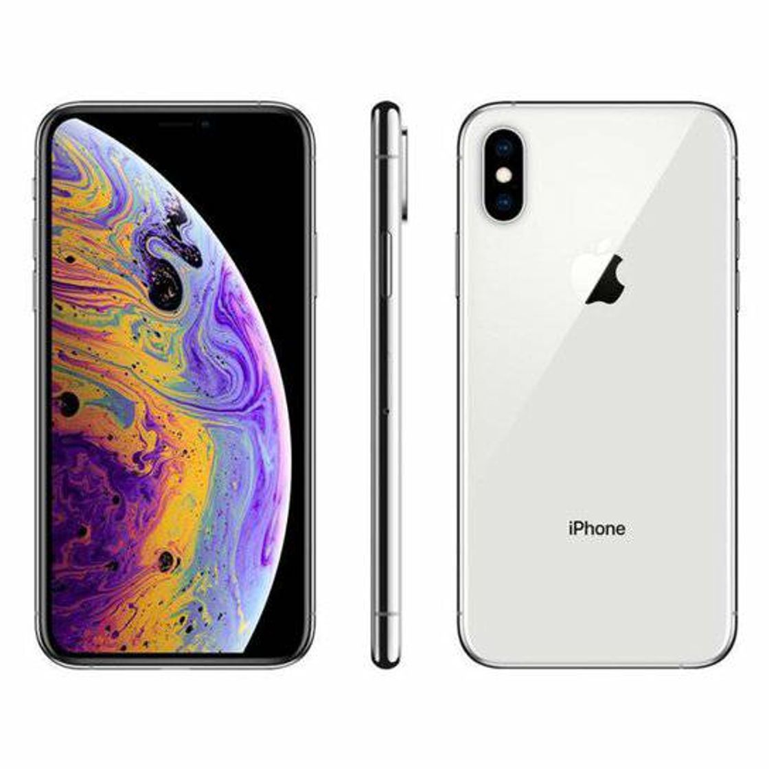 Fashion iPhone XS Apple 64GB Ouro 4G Tela 5,8” Retina - Prata