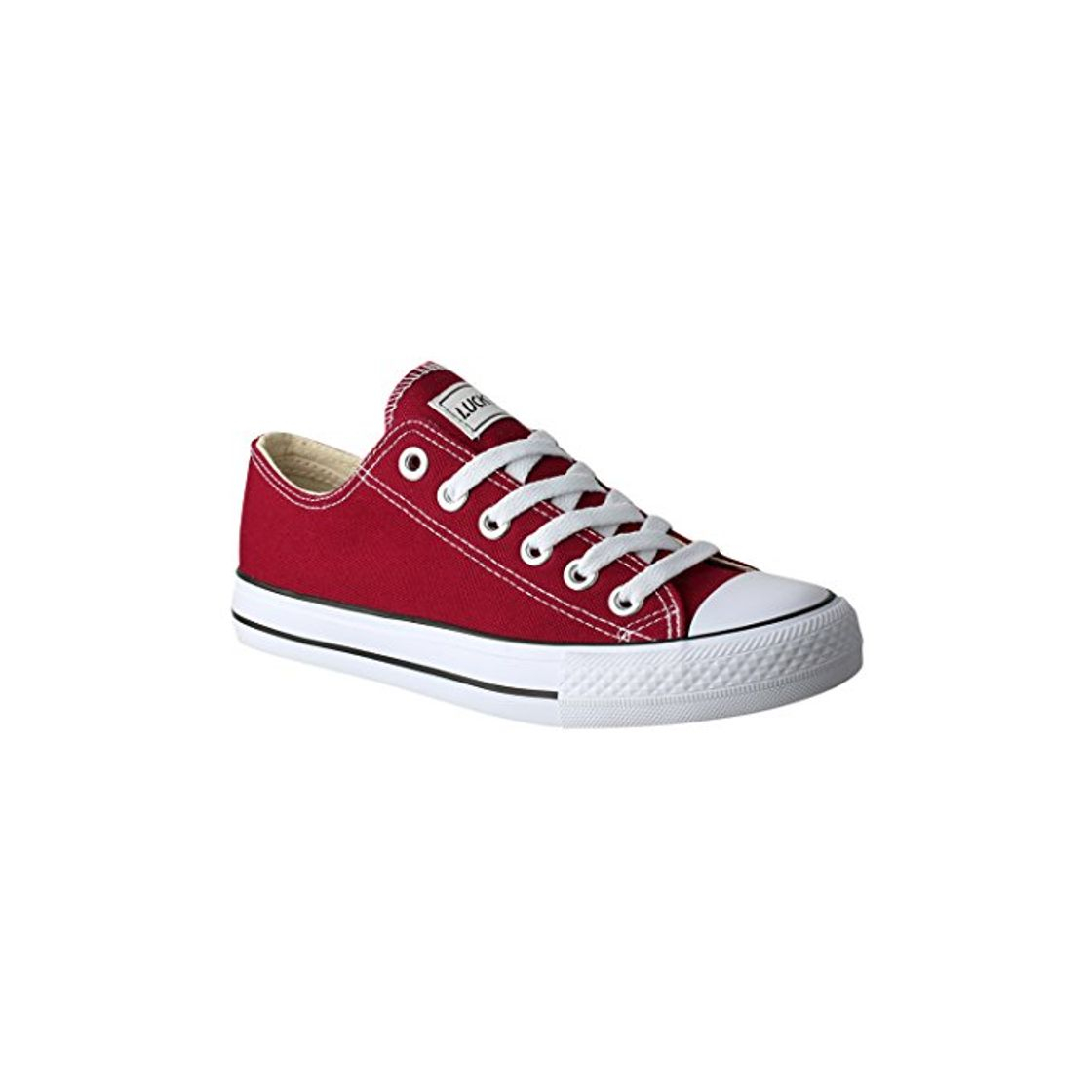 Social Elara Zapatilla de Deporte Unisex Low Top Textil Chunkyrayan Vino 01
