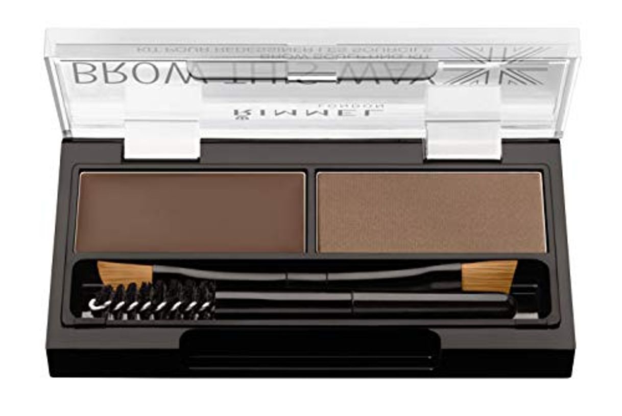 Social Rimmel London Brown This way Kit esculpidor de cejas