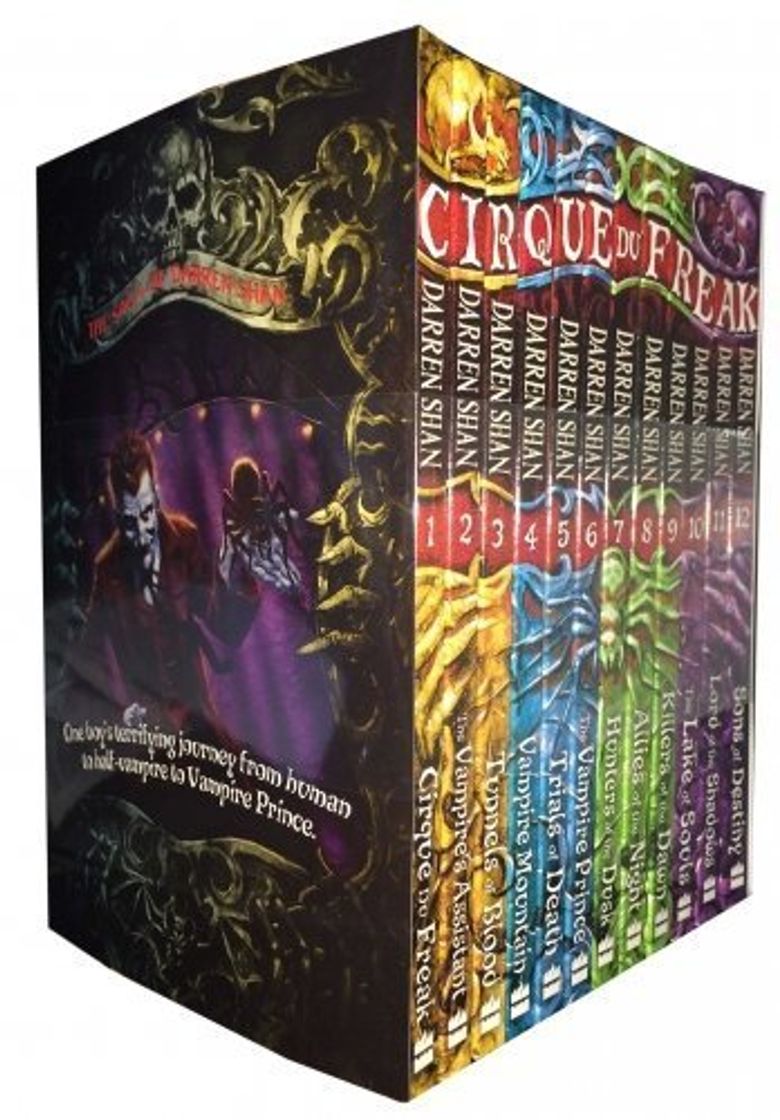 Book Cirque Du Freak Series - Complete 12 Book Collection - Killers of