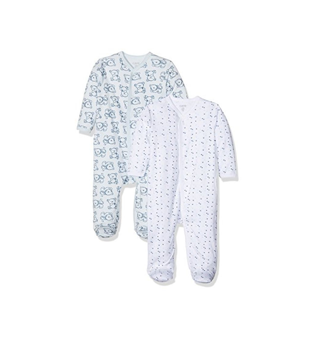 Producto Care Pijama para Bebé Niño, Pack de 2 Blau