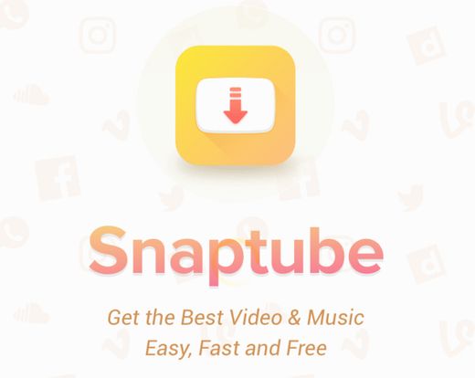 Snaptube - Descargar Videos y Música Gratis