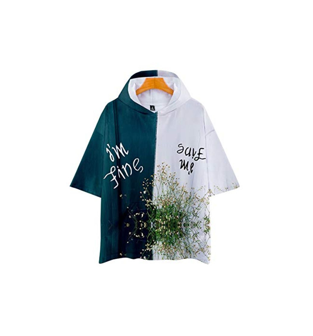 Social APHT Unisex 3D Fotos de BTS para Camiseta de Verano KPOP Bangtan