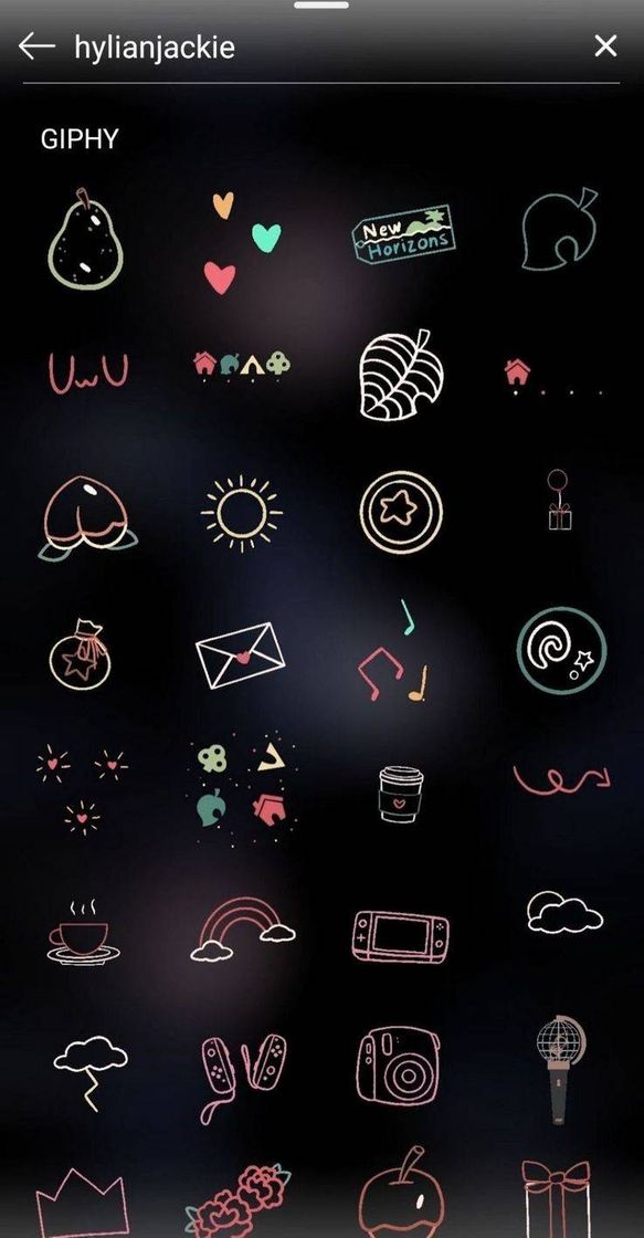 Social Gifs do Instagram 🌠✨