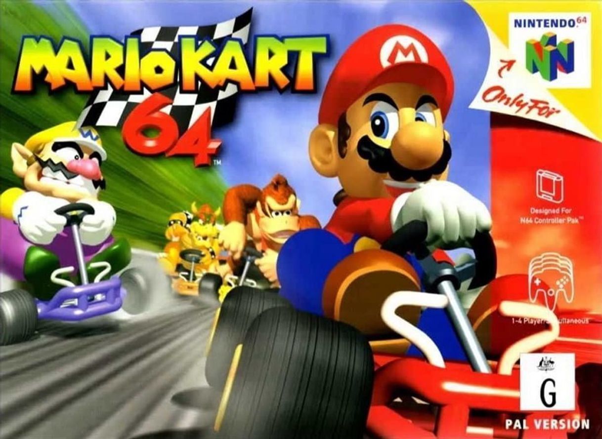 Videojuego Mario Kart 64