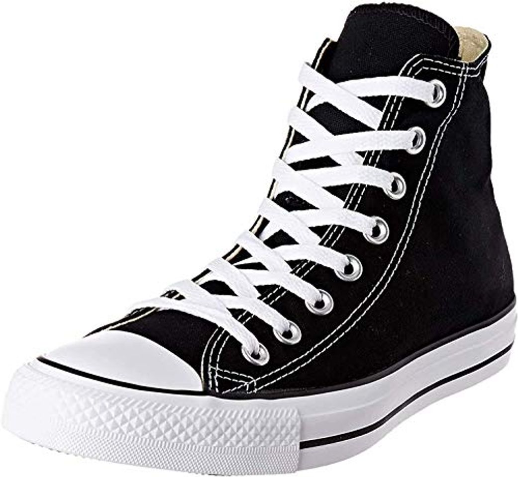 Moda Converse Chuck Taylor All Star, Zapatillas altas Unisex adulto, Negro (Black), 38