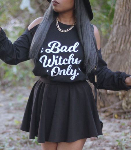 "Bad Witches Only" Unisex Sweatshirt – Adorned By Chi