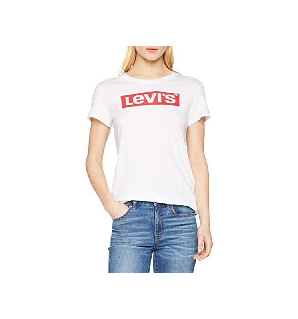 Fashion Levi's The Perfect Tee, Camiseta, Mujer, Blanco