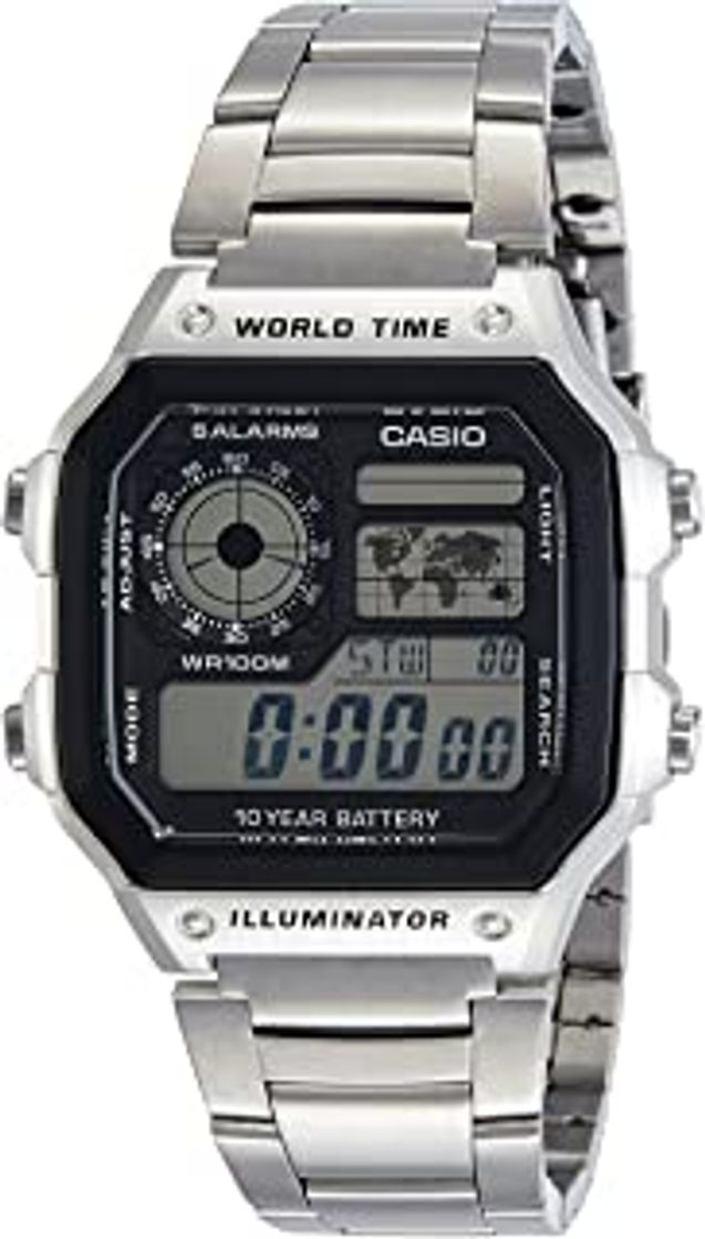 Social Casio Reloj de Pulsera AE-1200WHD-1AVEF
