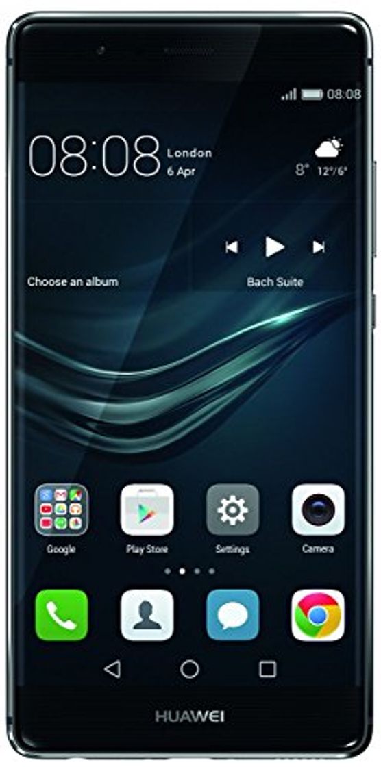 Social Huawei P9 Smartphone de 5.2'' (Wi-Fi, Bluetooth, memoria de 32 GB, batería de 3000 mAh, cámara de 12 MP, Android), versión de Europa Occidental