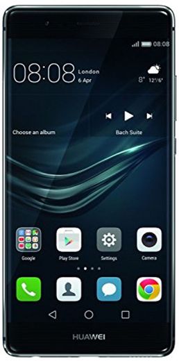 Huawei P9 Smartphone de 5.2'' (Wi-Fi, Bluetooth, memoria de 32 GB, batería de 3000 mAh, cámara de 12 MP, Android), versión de Europa Occidental