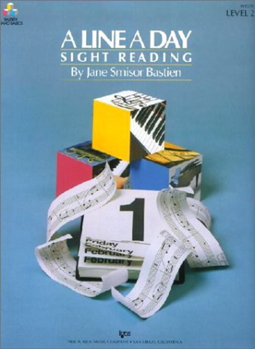 Libros A Line a Day Sight Reading Level 2