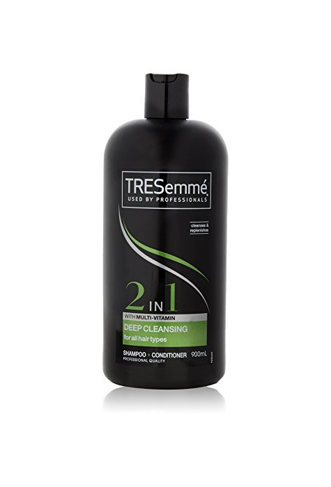 Social TRESemmé LIMPIEZA Y REPONER 2 en 1 multi-vitamina más CHAMPÚ ACONDICIONADOR 900ml