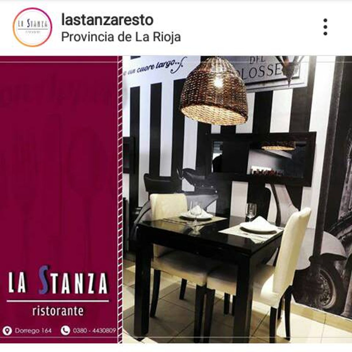 Restaurantes La Stanza Ristorante