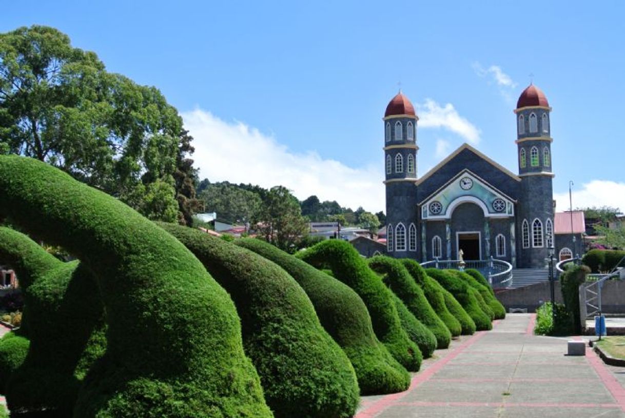 Lugar Parque Central de Zarcero