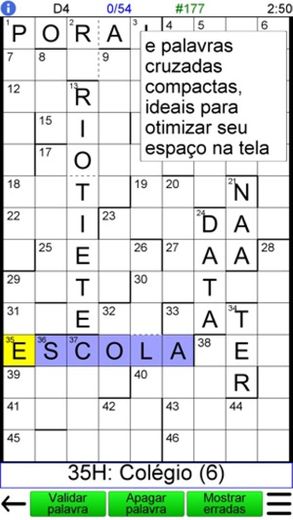 ‎Palavras Cruzadas Diretas na App Store