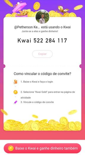 ▪️Código Kwai▪️