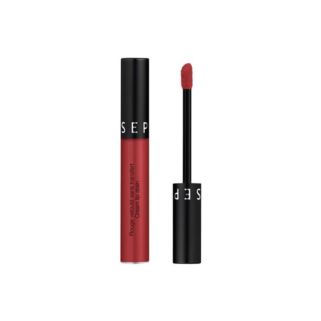 Social SEPHORA Cream Lip Stain Lippenstift Flamingo en llamas