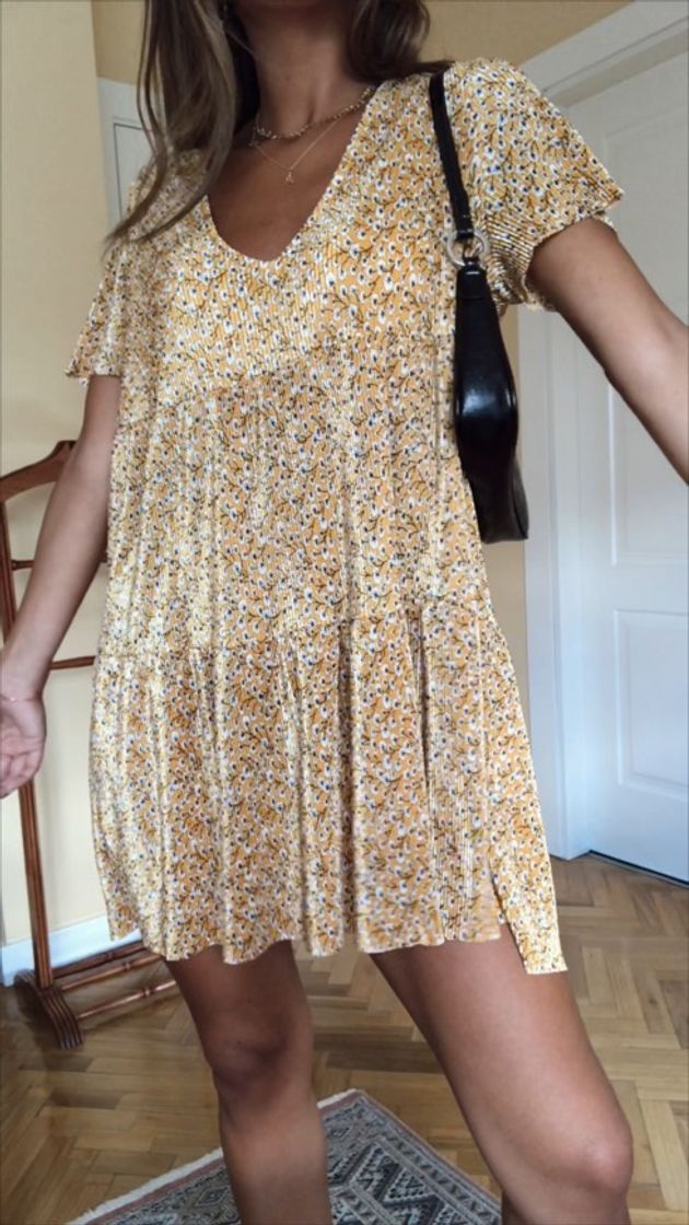 Social Vestido flores amarillo